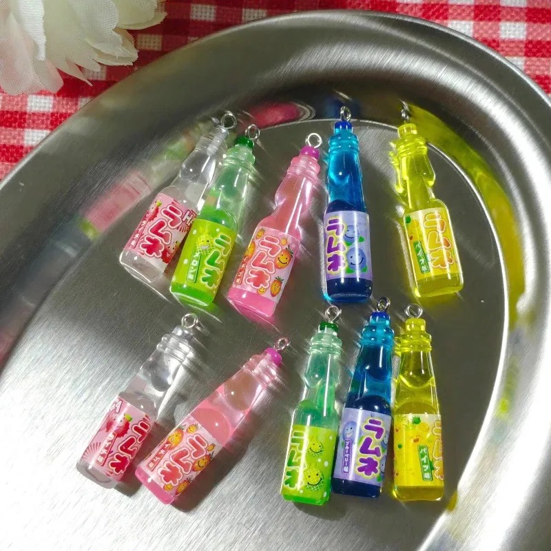 ชาร์มเรซิ่นรูปขวดโซดาขนาดเล็ก  - Resin Crafts Diy บทวิจารณ์และราคา