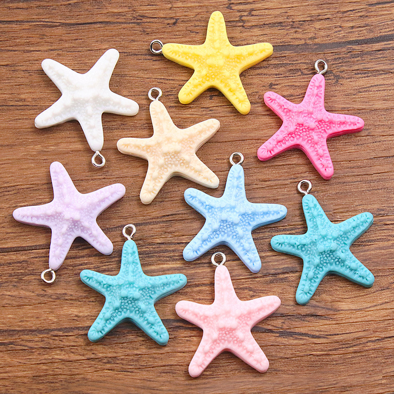 จี้เรซิ่นรูปปลาดาวสีโดปามีน 10 - Resin Crafts Diy บทวิจารณ์และราคา