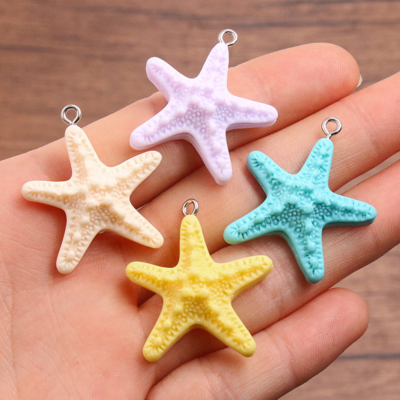 จี้เรซิ่นรูปปลาดาวสีโดปามีน 10 - Resin Crafts Diy บทวิจารณ์และราคา