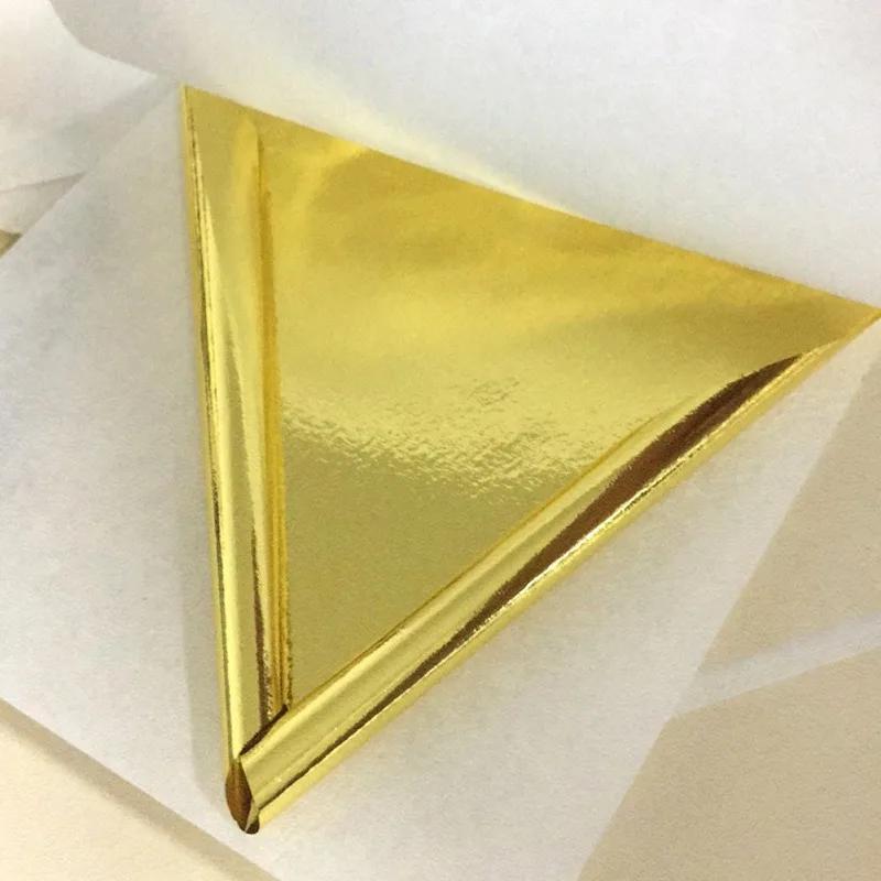 Aomily 9x9 ซม.100 แผ่นปฏิบัติ  - Gold Foil Flakes บทวิจารณ์และราคา