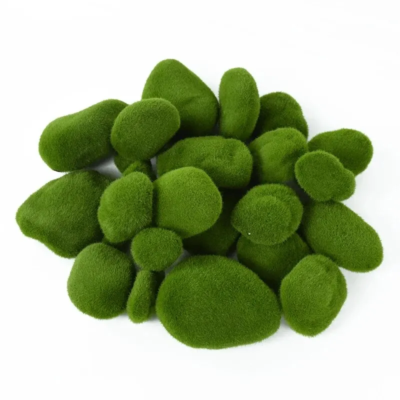 10 ชิ้นการจําลอง Moss หินประดิ - Terrarium Moss Art บทวิจารณ์และราคา