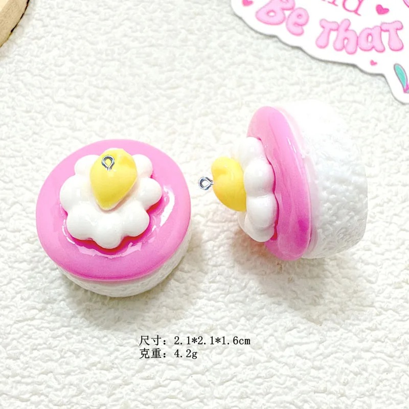 จี้เรซิ่นรูปเค้กน่ารักขนาดเล็ก - Resin Craft Supplies บทวิจารณ์และราคา