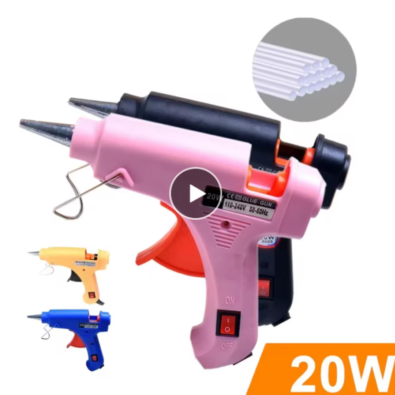 ปืนยิงกาว 20W ปลั๊กแบบ EU พร้อ - Heat Gun Small บทวิจารณ์และราคา