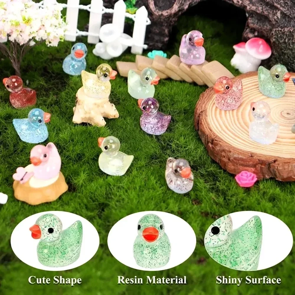 จี้รูปเป็ดน้อยสีชมพูวิบวับน่าร - Resin Craft Material บทวิจารณ์และราคา