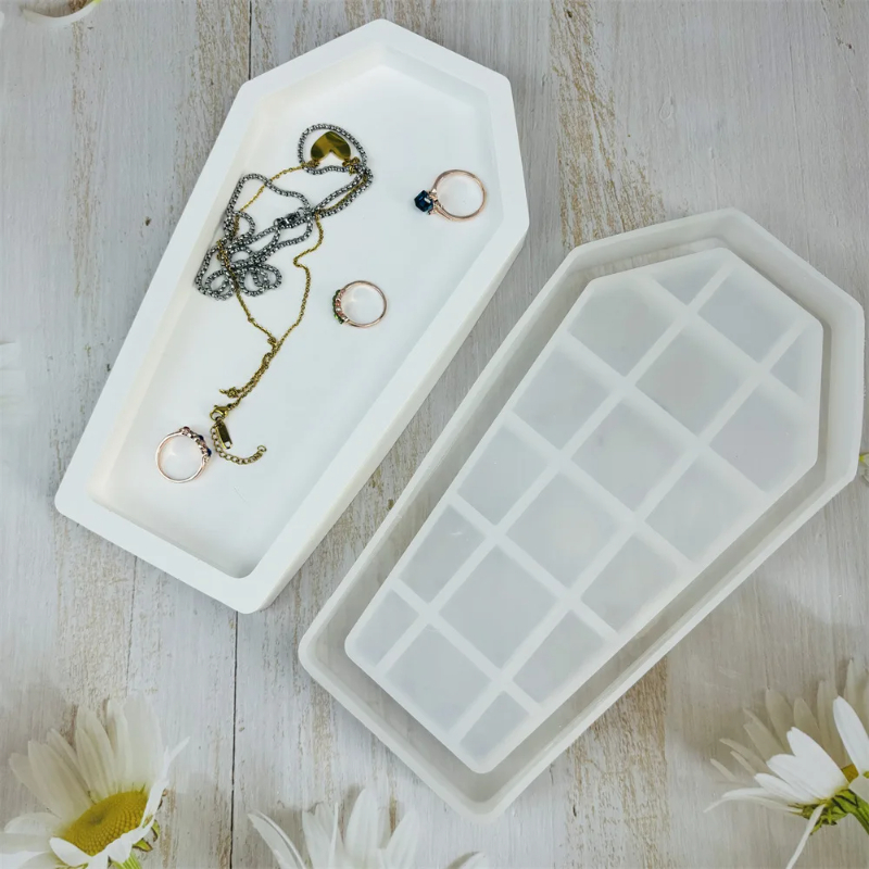 แม่พิมพ์เรซิ่นรูปโลงศพสำหรับฮา - Serving Tray Mold บทวิจารณ์และราคา