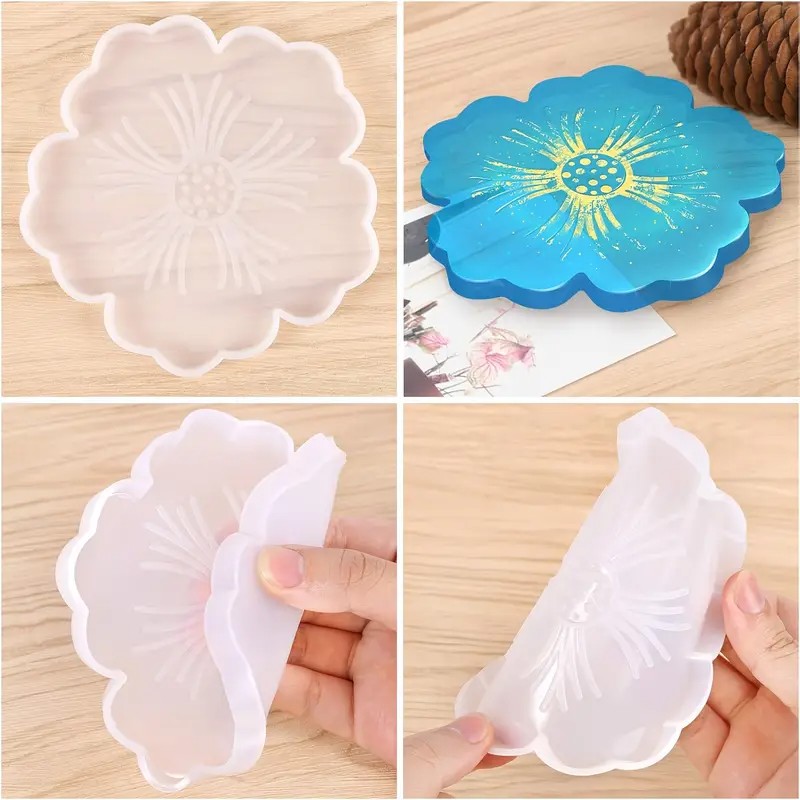 แม่พิมพ์เรซิ่นรูปซากุระ DIY -  - Geode Mold Silicone บทวิจารณ์และราคา