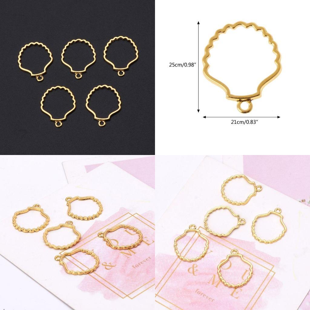 5 ชิ้นสำหรับเปลือกเปล่ากรอบ Ho - Bezels Set Pendant บทวิจารณ์และราคา