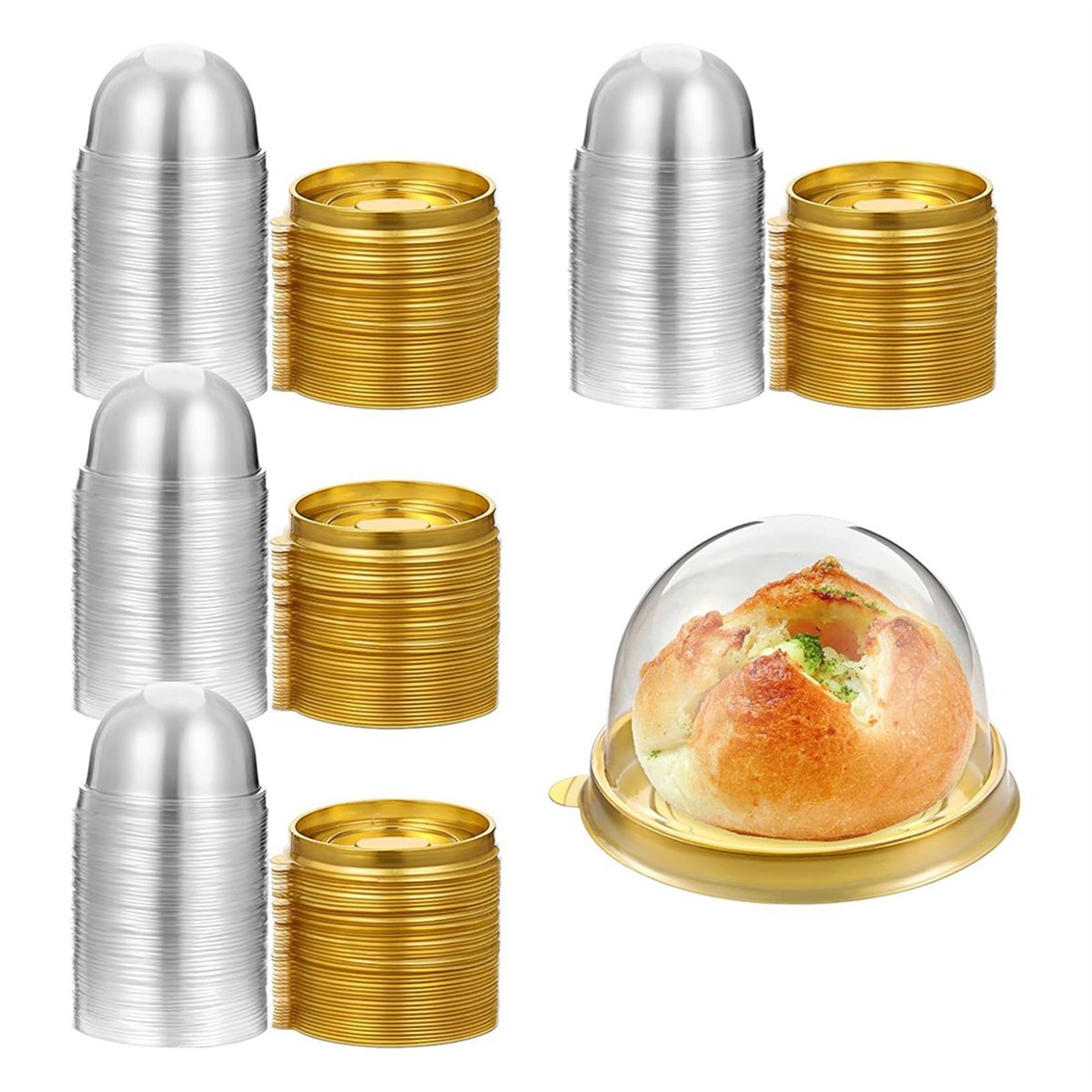 โดมใส่อาหารแบบใหม่พร้อมฝาปิด 2 - Dome Mold Clear บทวิจารณ์และราคา