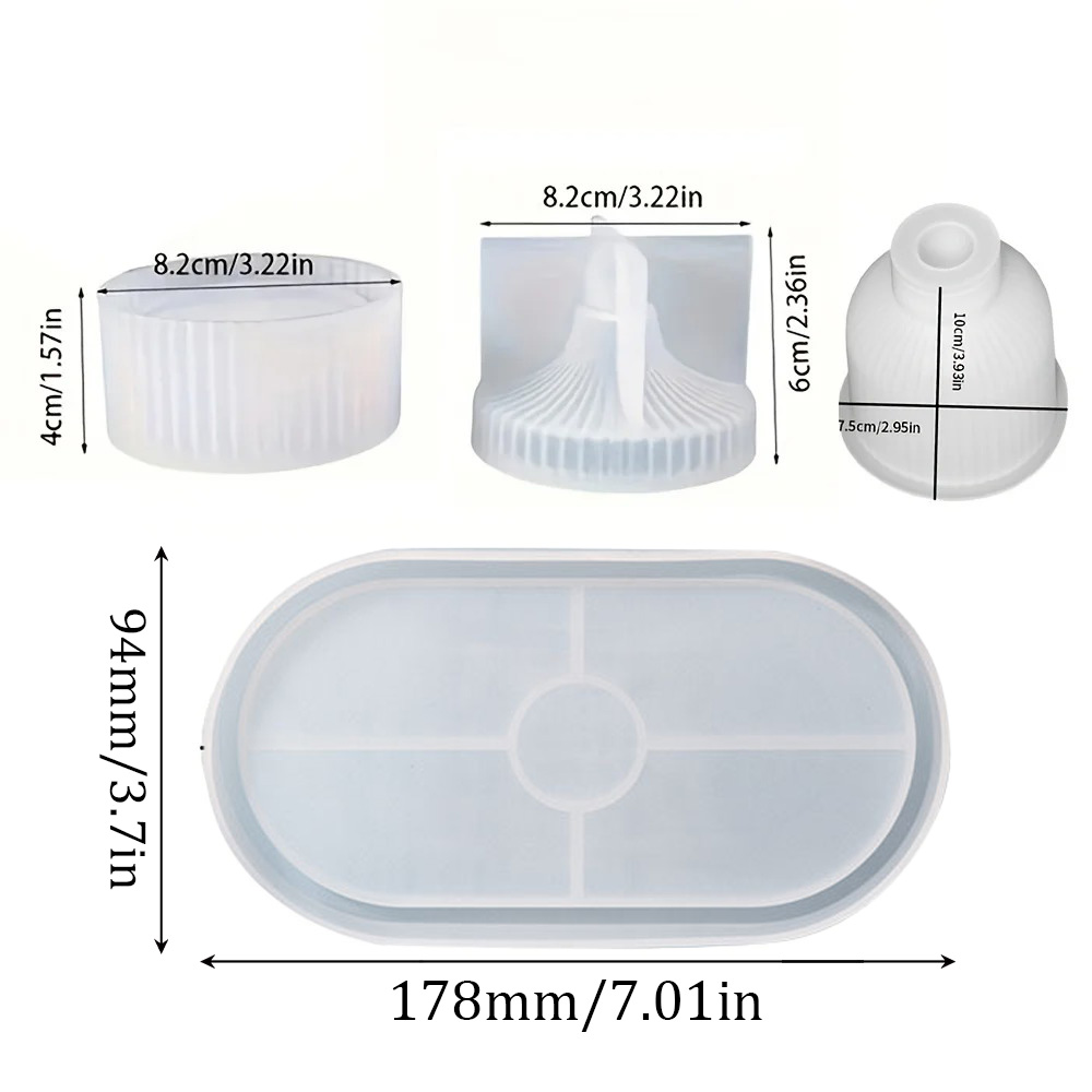 4 ชิ้นแม่พิมพ์ซิลิโคนรูปไข่ถาด - Silicone Mold Tray บทวิจารณ์และราคา