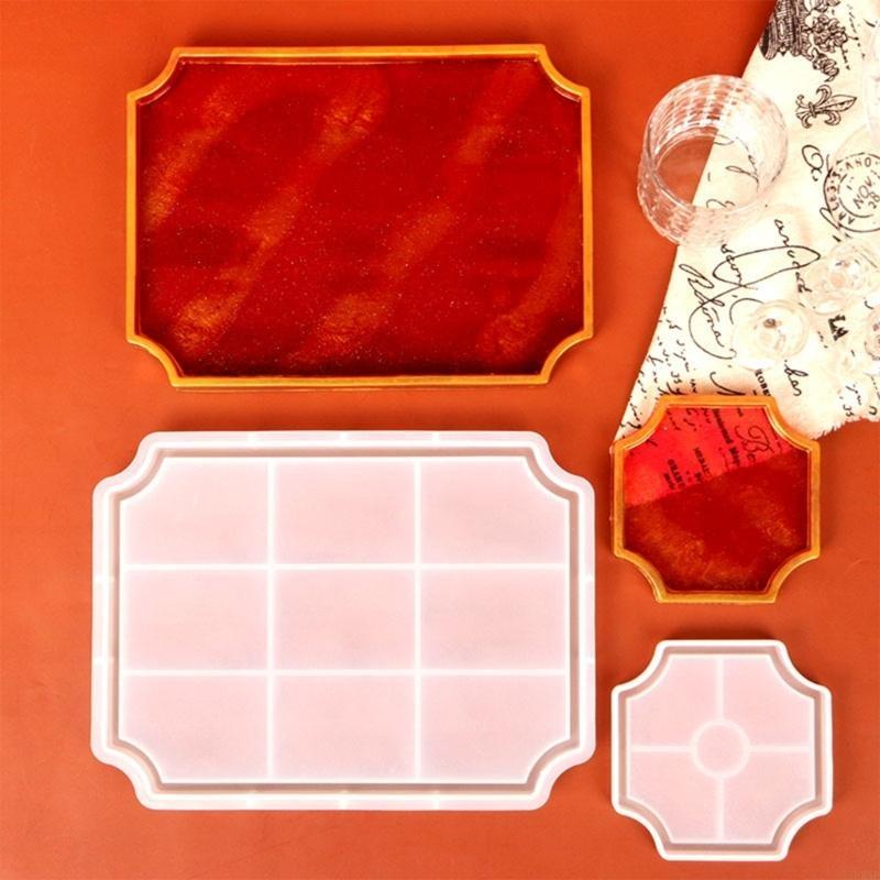 ซิลิโคนเรซิ่นผู้ถือเค้กถาดแม่พ - Geode Mold Silicone บทวิจารณ์และราคา