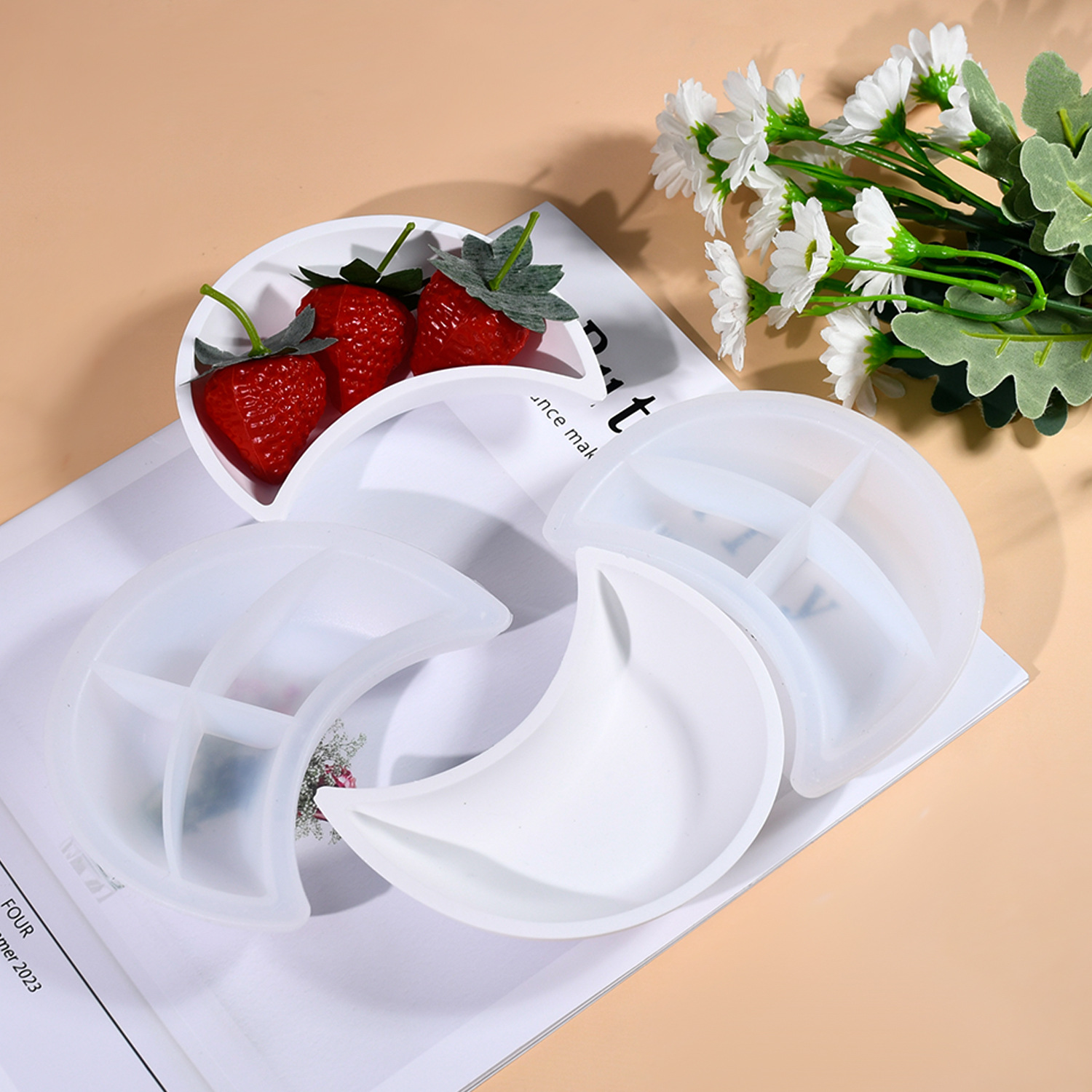 แม่พิมพ์เรซิ่นอีพ็อกซี่ DIY สำ - Silicone Mold Tray บทวิจารณ์และราคา