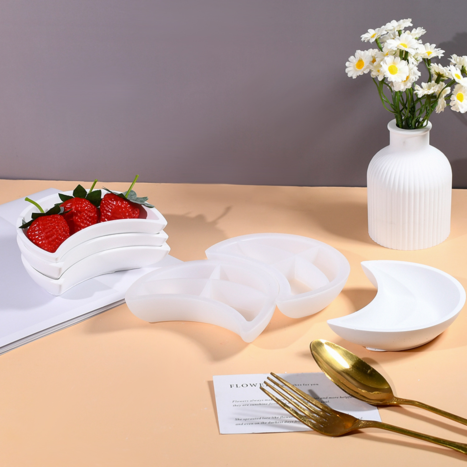 แม่พิมพ์เรซิ่นอีพ็อกซี่ DIY สำ - Silicone Mold Tray บทวิจารณ์และราคา