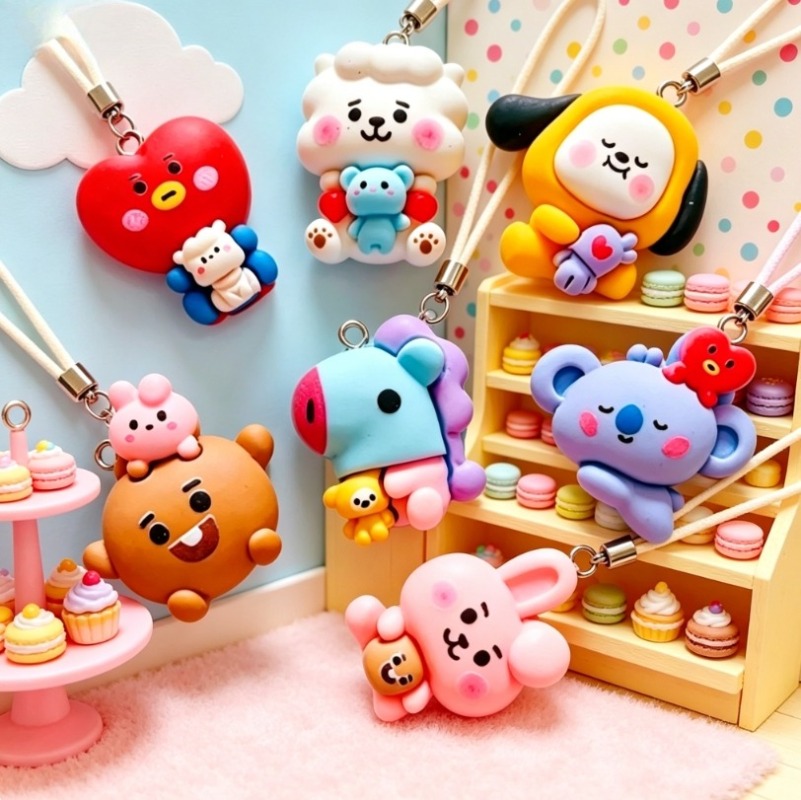 ชุด 7 ชิ้น BT21 ชาร์มการ์ตูนเร - Crafting Resin บทวิจารณ์และราคา