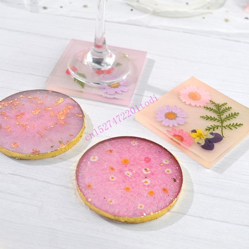 2 ชิ้นรอบสแควร์ แม่พิมพ์เรซินช - Geode Mold Silicone บทวิจารณ์และราคา
