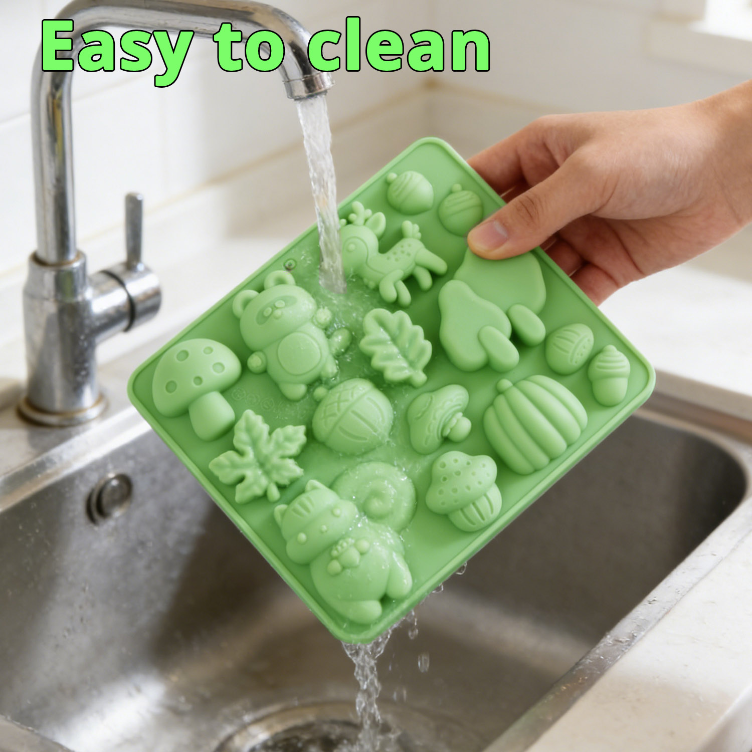 แม่พิมพ์เค้กซิลิโคนรูปสัตว์ 1  - Resin Craft Material บทวิจารณ์และราคา