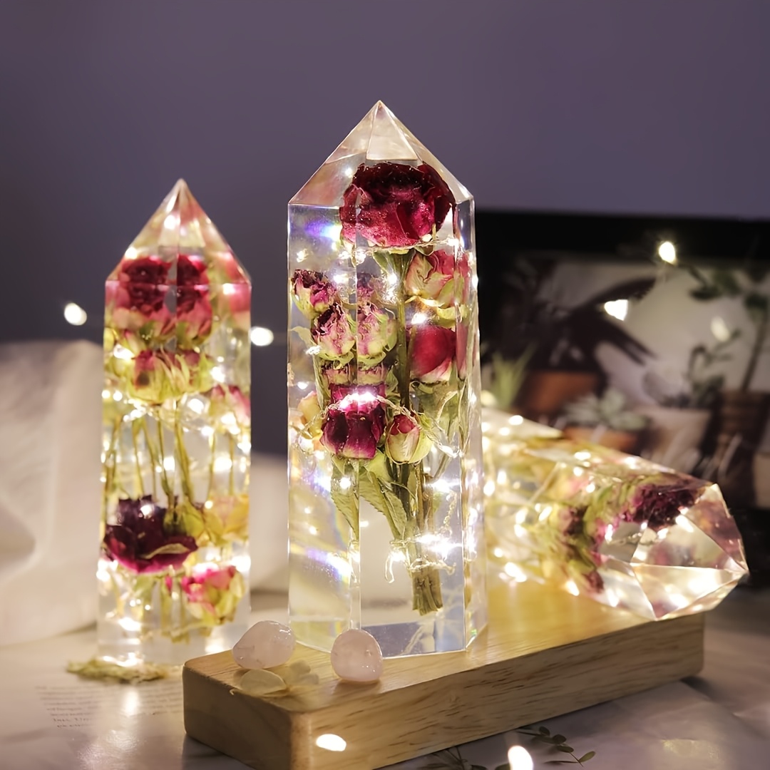 แม่พิมพ์เรซิ่นซิลิโคนรูปทรงคริ - Flower Preservation Resin บทวิจารณ์และราคา