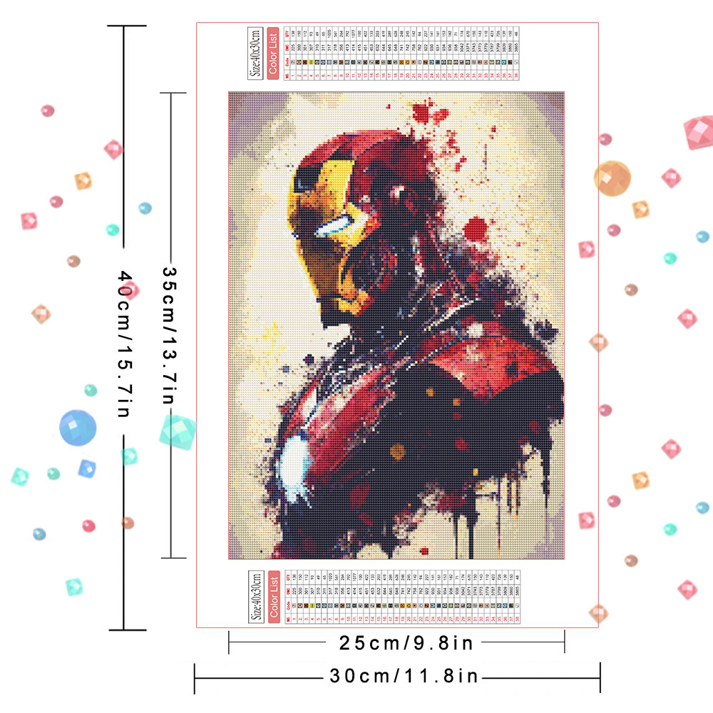 ชุดภาพวาดเพชร DIY ของมาร์เวล ก - Resin Craft Kit บทวิจารณ์และราคา