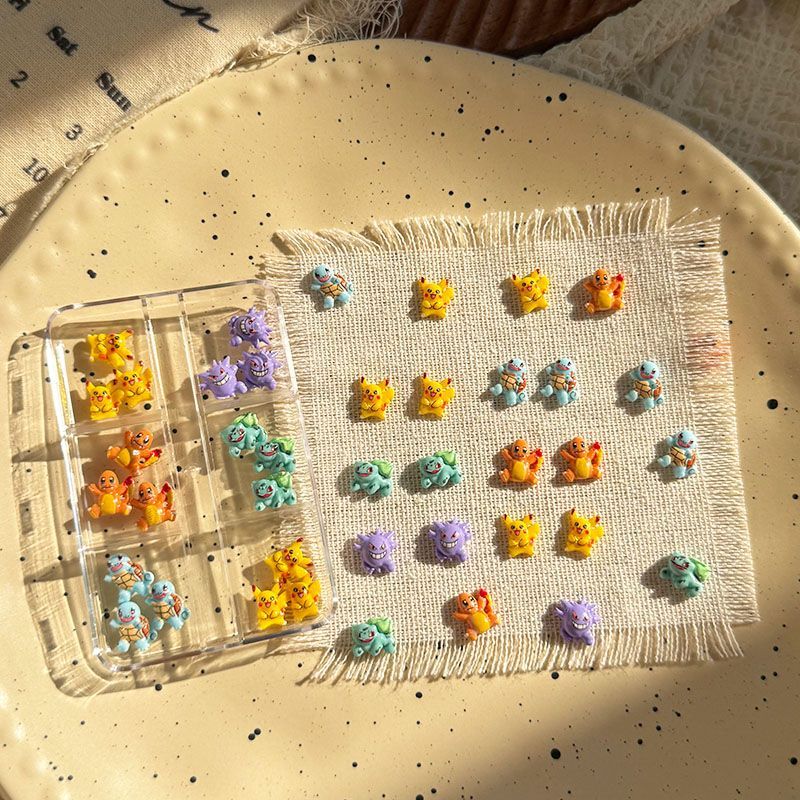 อุปกรณ์ตกแต่งเล็บลายโปเกมอน น่ - Crafting Resin บทวิจารณ์และราคา