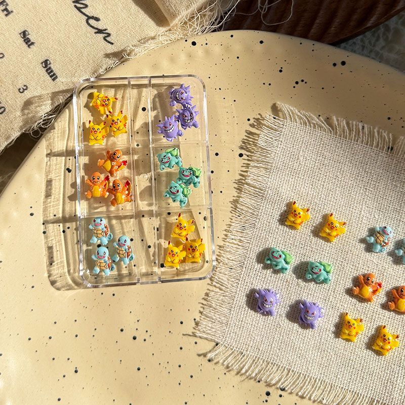 อุปกรณ์ตกแต่งเล็บลายโปเกมอน น่ - Crafting Resin บทวิจารณ์และราคา