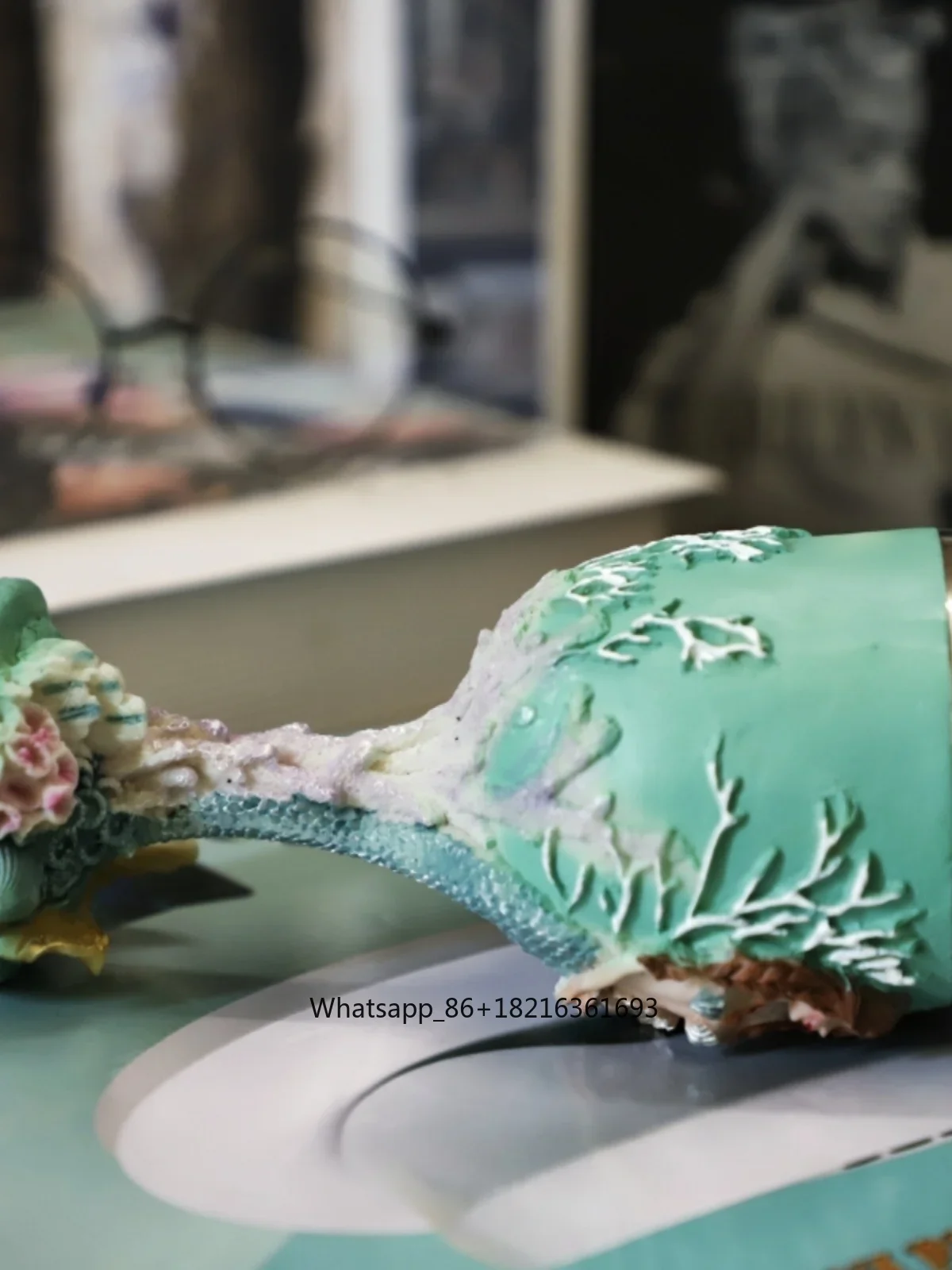 แก้วไวน์สเตนเลสสตีลลายเงือกแกะ - Crafting Resin บทวิจารณ์และราคา