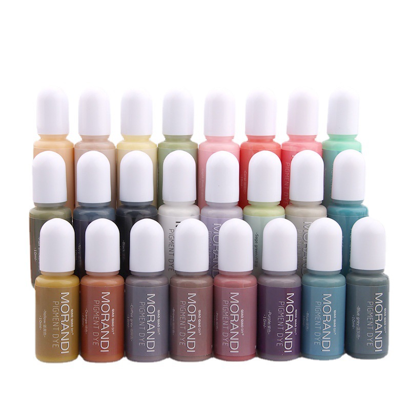 24 สีอีพ็อกซี่เรซิ่นสี DIY UV  - Resin Pigment Set บทวิจารณ์และราคา