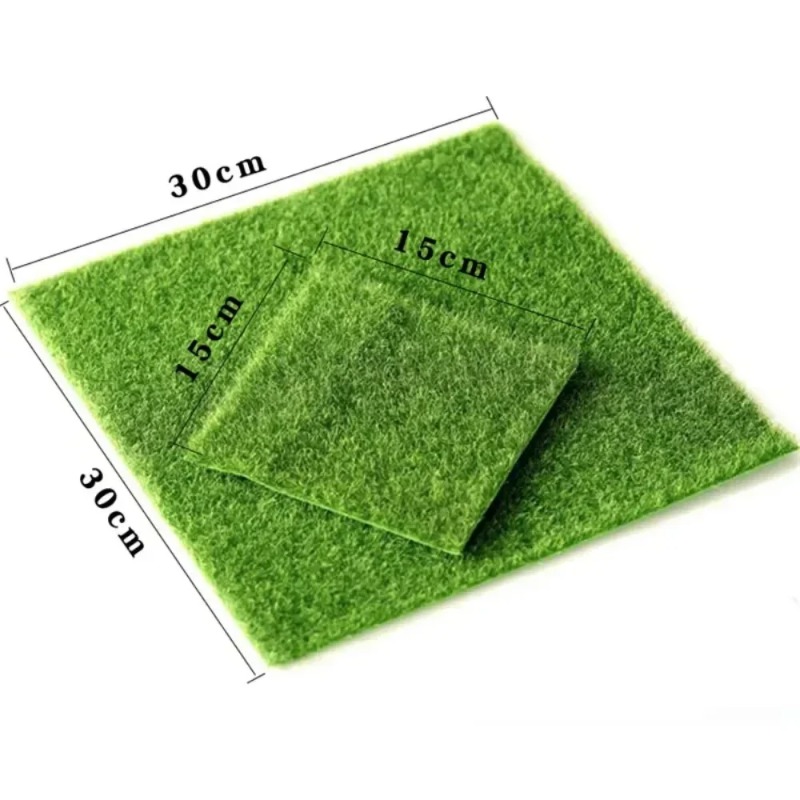 Fake Moss Mini สนามหญ้าประดิษฐ - Terrarium Moss Art บทวิจารณ์และราคา