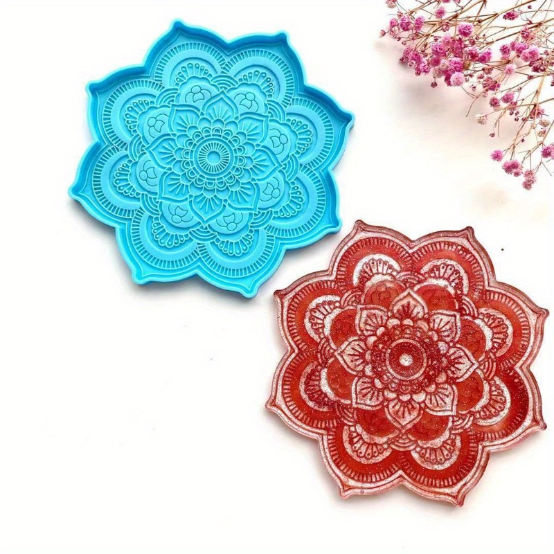 Mandala Coaster แม่พิมพ์ซิลิโค - Coaster Mold Round บทวิจารณ์และราคา