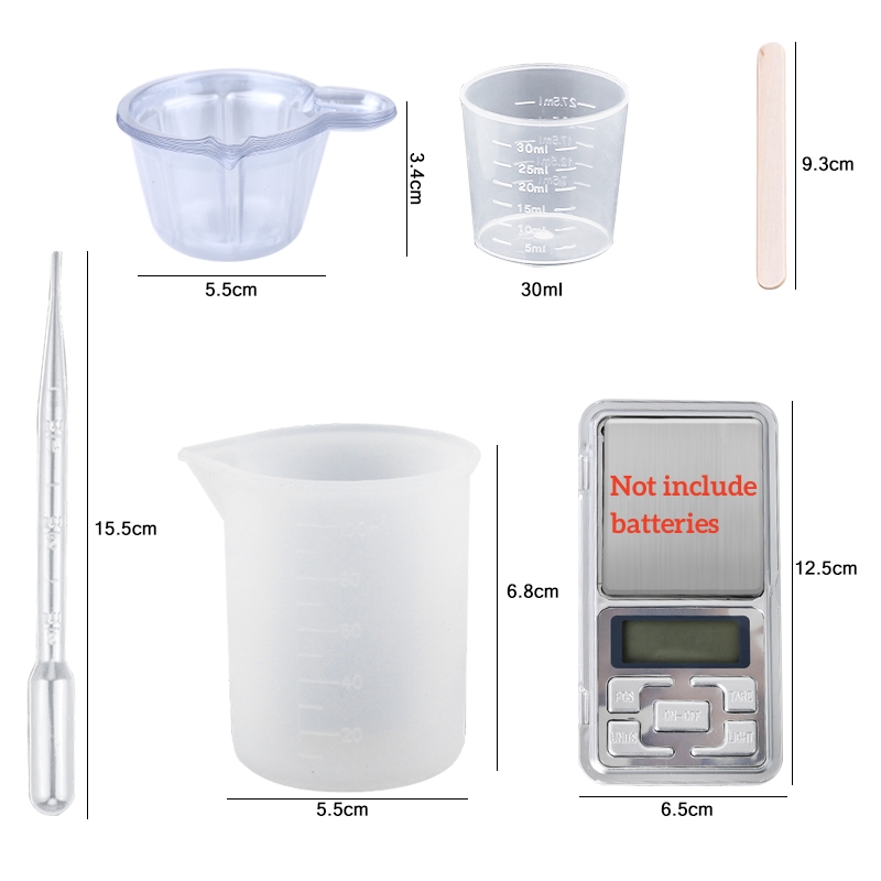 ชุดเรซินอีพ็อกซี่คริสตัลใสผสมง - Resin Ocean Wave Mold บทวิจารณ์และราคา