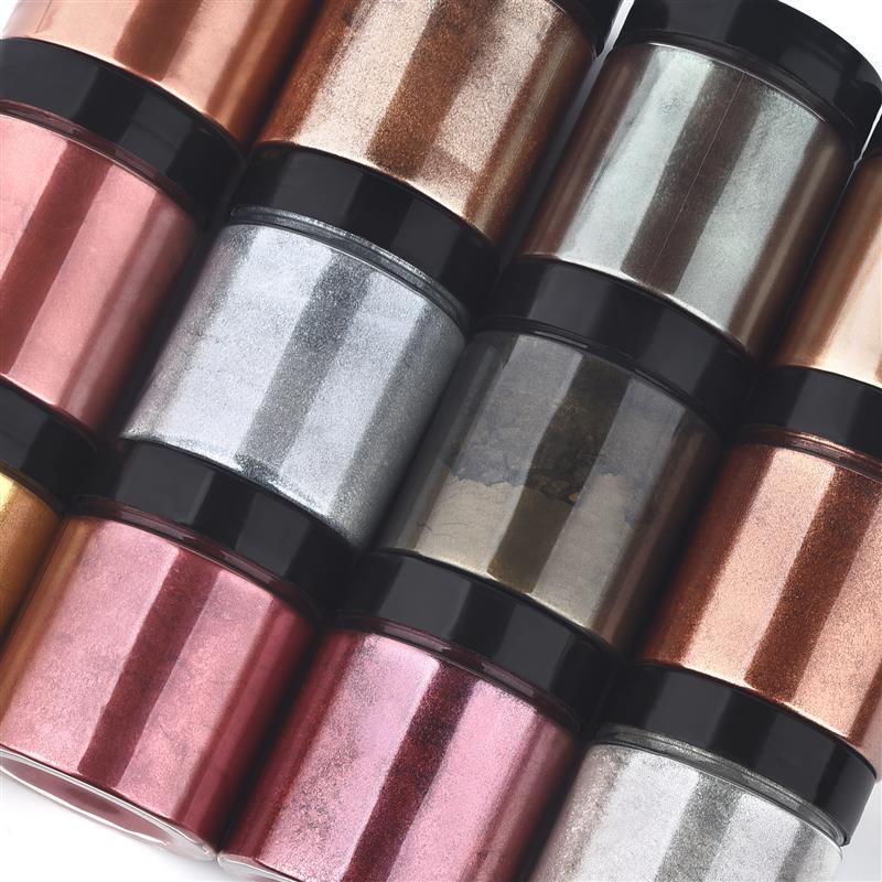 เม็ดสีเงินประกายเมทัลลิก50กรัม - Resin Pigment Set บทวิจารณ์และราคา