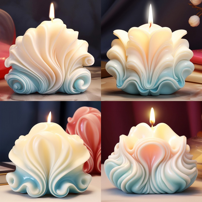 แม่พิมพ์ซิลิโคนรูปเปลือกหอยสำห - Resin Ocean Wave Mold บทวิจารณ์และราคา