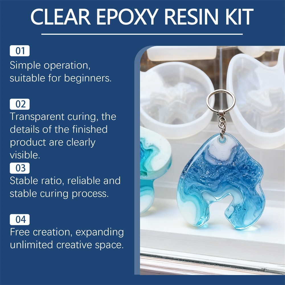 เรซิ่นอีพ็อกซี่ใส DIY สำหรับทำ - Resin Jewelry Kit บทวิจารณ์และราคา