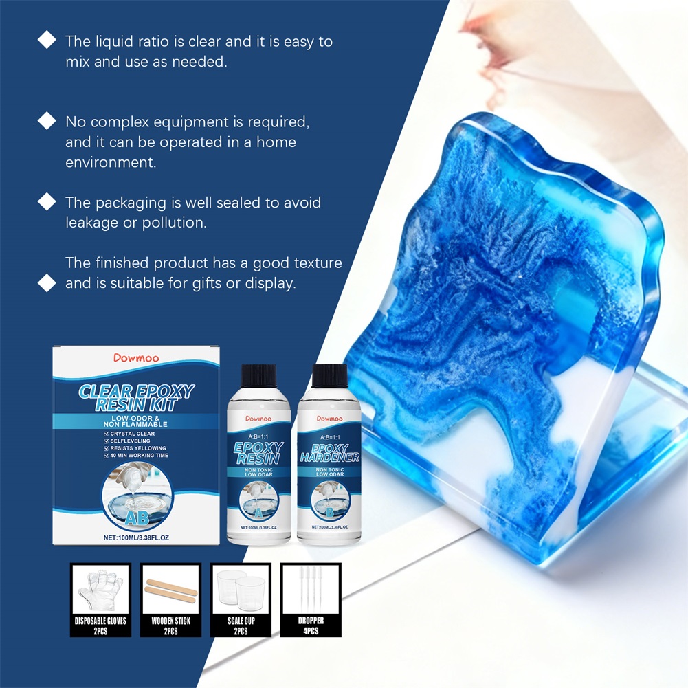 เรซิ่นอีพ็อกซี่ใส DIY สำหรับทำ - Resin Jewelry Kit บทวิจารณ์และราคา