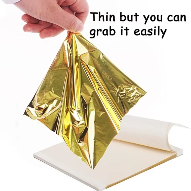 กระดาษฟอยล์ทองแดงสีทอง/เงิน/ทอ - Gold Foil Flakes บทวิจารณ์และราคา