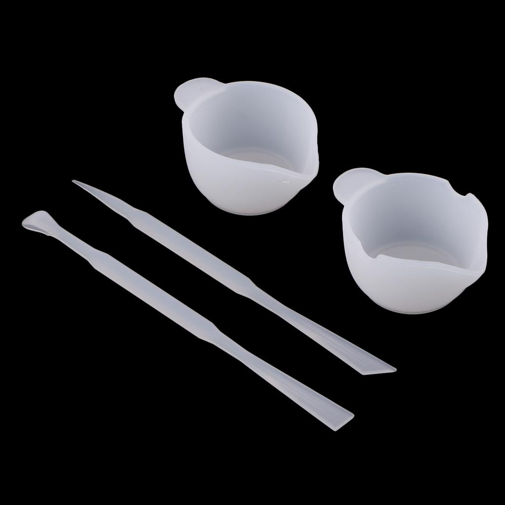 ถ้วยผสมเรซิ่นพร้อมชุดช้อนซิลิโ - Mixing Cup Silicone บทวิจารณ์และราคา