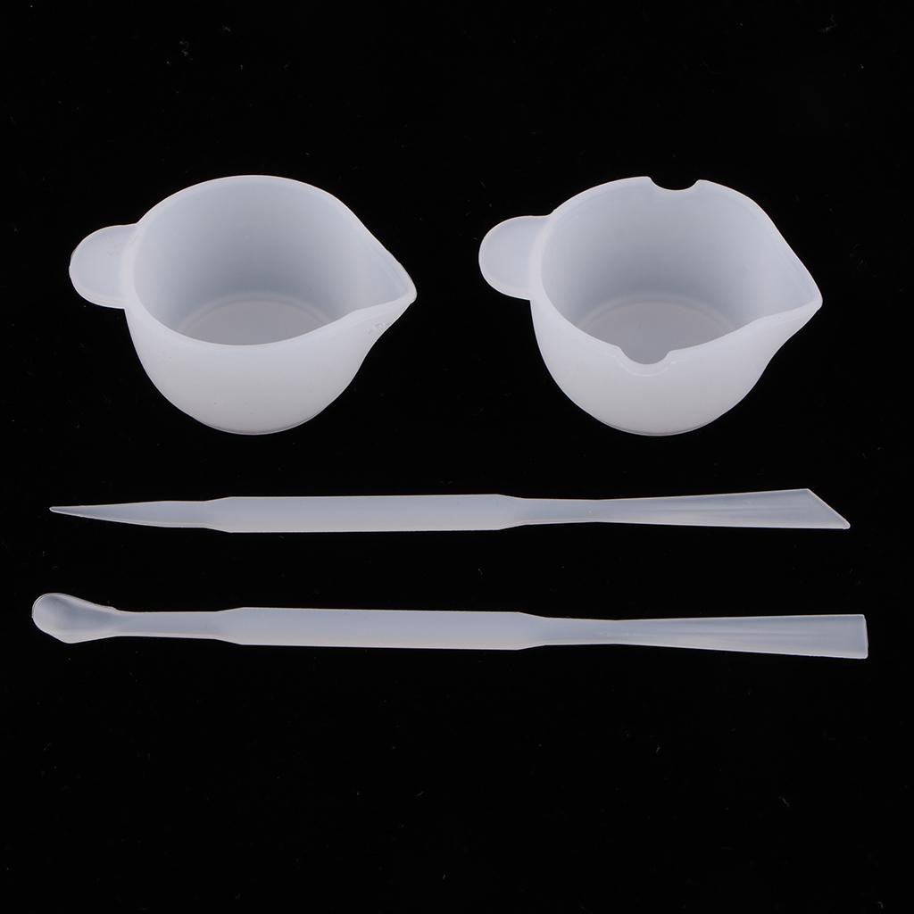 ถ้วยผสมเรซิ่นพร้อมชุดช้อนซิลิโ - Mixing Cup Silicone บทวิจารณ์และราคา