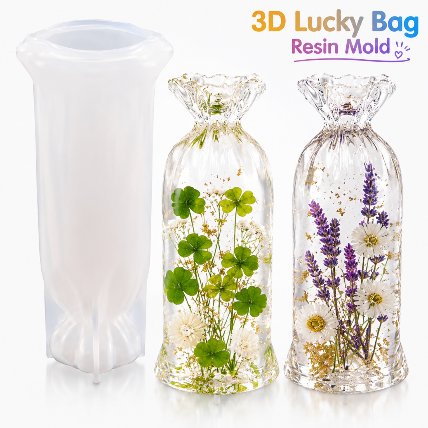 แม่พิมพ์ซิลิโคนเรซิ่นรูปถุงนำโ - Flower Preservation Resin บทวิจารณ์และราคา