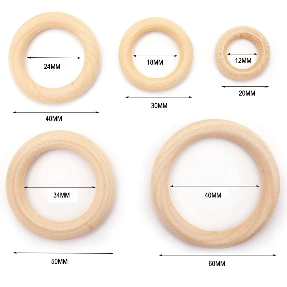 ห่วงไม้ห่วงไม้สำหรับงานฝีมือแห - Wood Ring Blank บทวิจารณ์และราคา