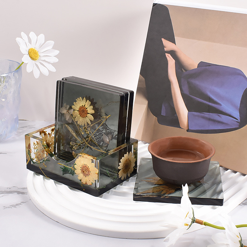 แม่พิมพ์กล่องเก็บของทำจากซิลิโ - Coaster Mold Round บทวิจารณ์และราคา
