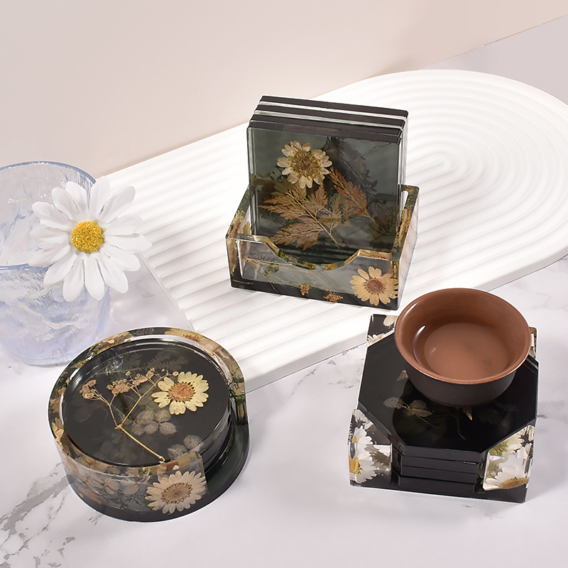 แม่พิมพ์กล่องเก็บของทำจากซิลิโ - Coaster Mold Round บทวิจารณ์และราคา