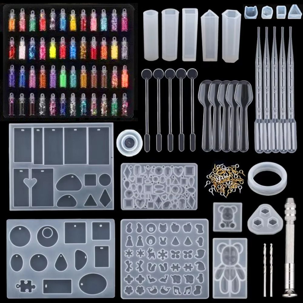 ชุดแม่พิมพ์เรซิ่นอีพ็อกซี่รูปห - Resin Jewelry Kit บทวิจารณ์และราคา