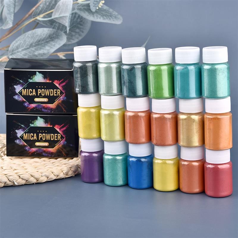 6 Pcs-Set อีพ็อกซี่เรซิ่น Dye  - Resin Pigment Set บทวิจารณ์และราคา