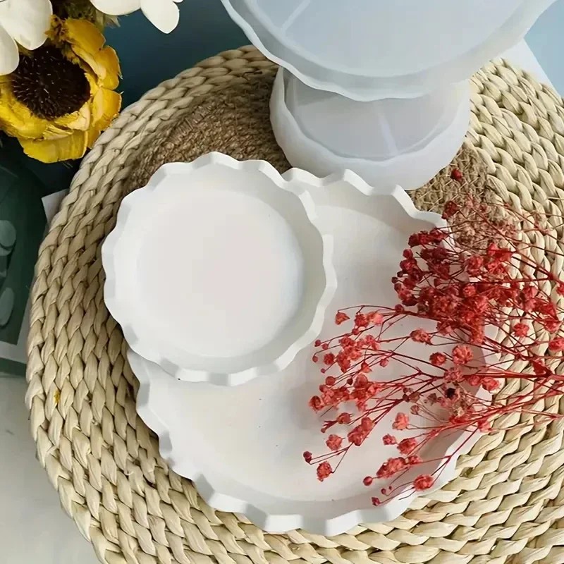 แม่พิมพ์ซิลิโคนสำหรับทำถาดใส่เ - Coaster Mold Round บทวิจารณ์และราคา