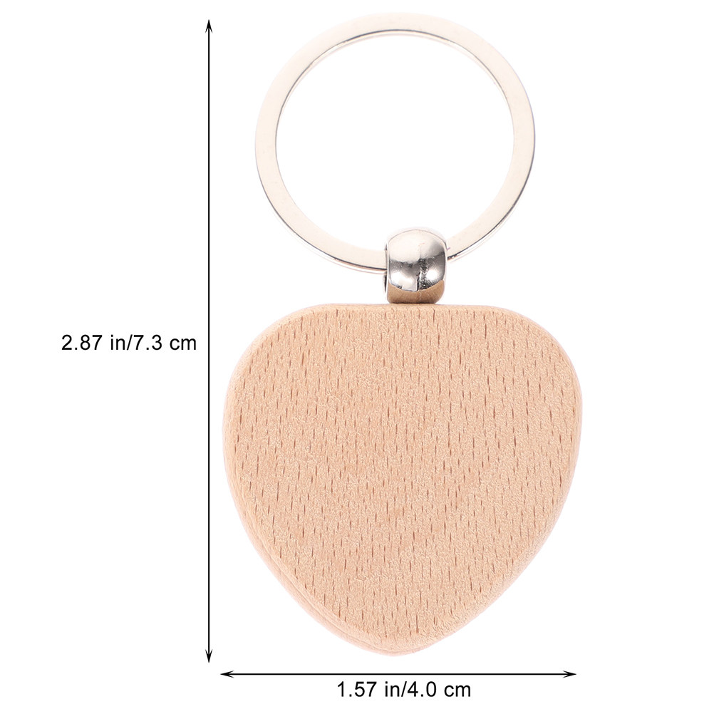 ชุดงานฝีมือ DIY สำหรับทำพวงกุญ - Wood Ring Blank บทวิจารณ์และราคา