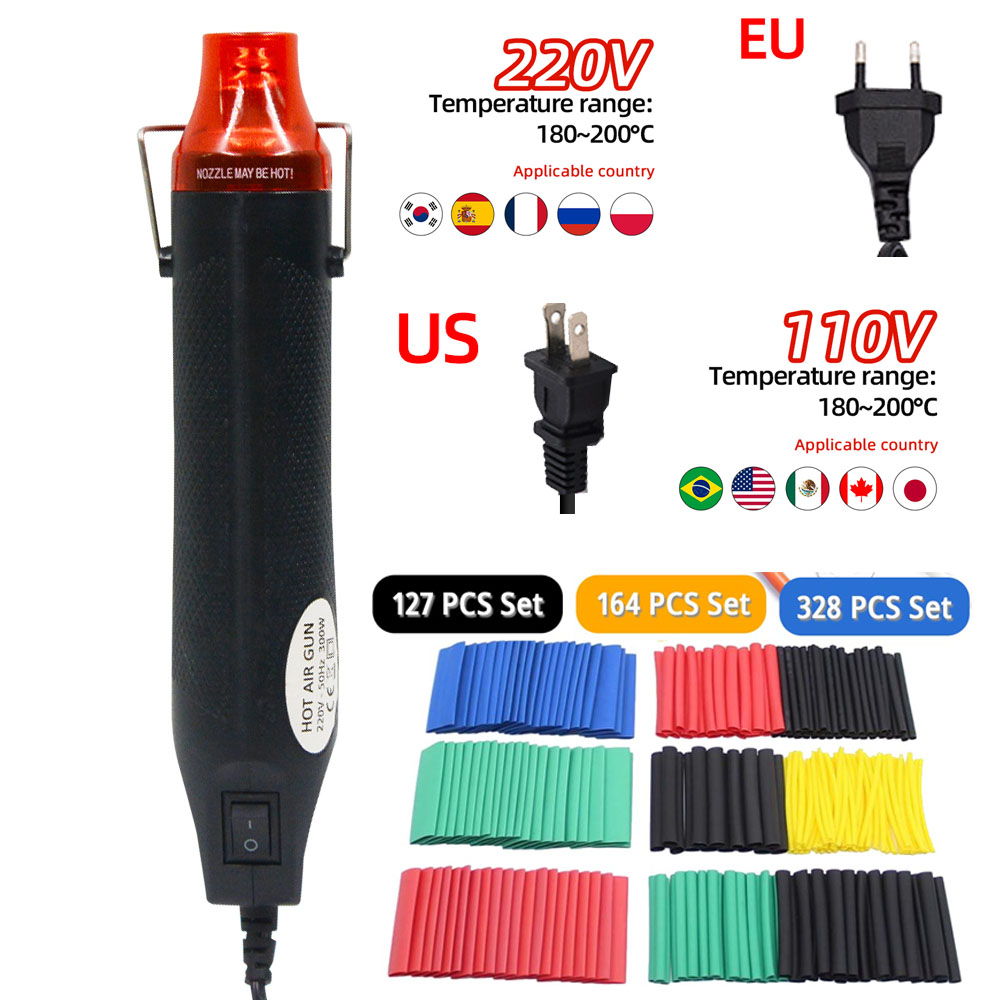 300W Hot Air ปืนความร้อนไฟฟ้าอ - Heat Gun Small บทวิจารณ์และราคา