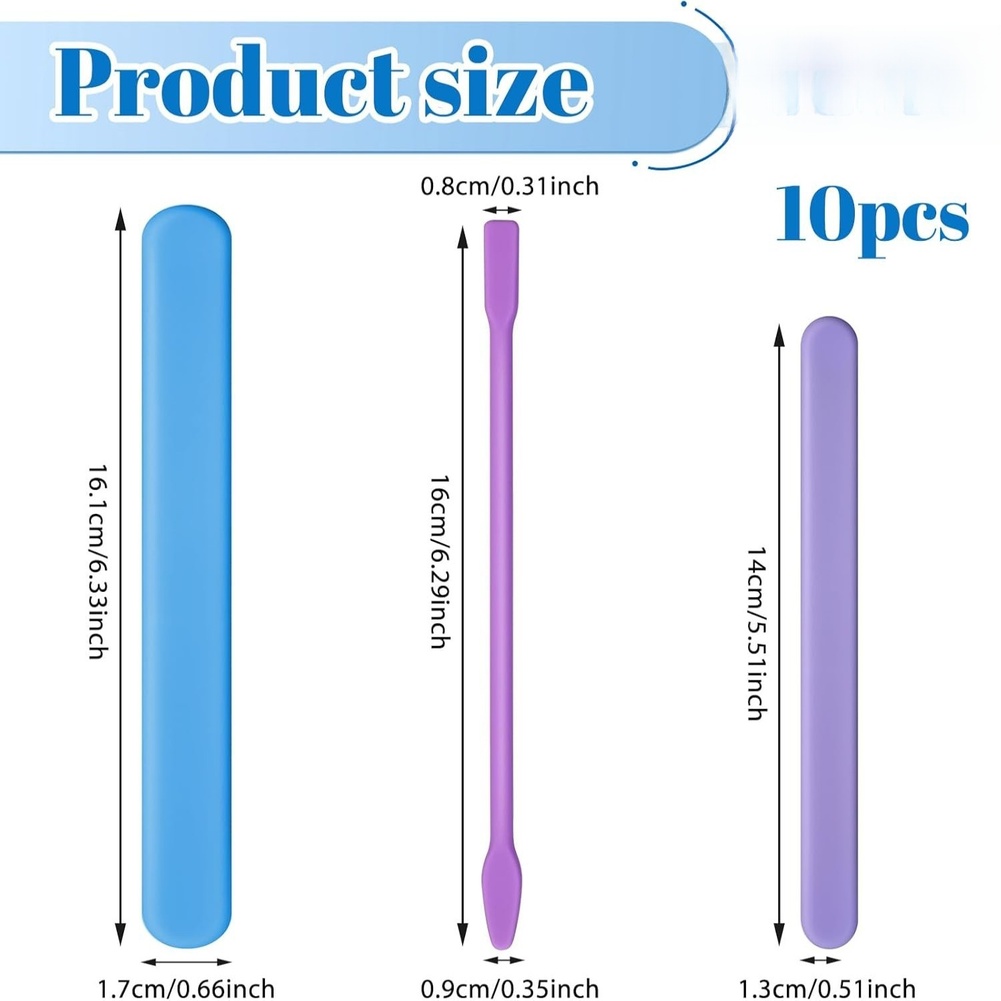 ชุดอุปกรณ์คนผสมซิลิโคน 10 ชิ้น - Resin Craft Workshop บทวิจารณ์และราคา