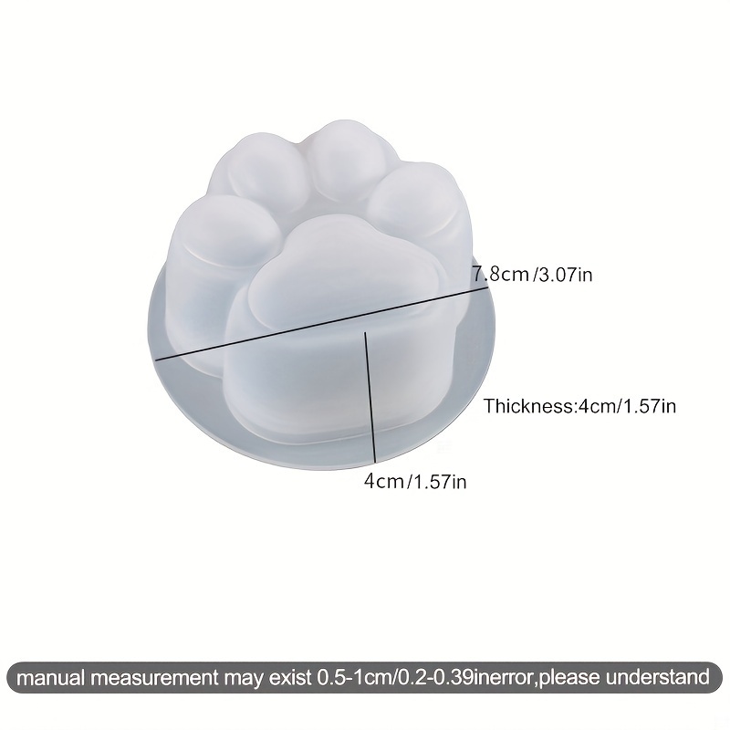 แม่พิมพ์ซิลิโคนอุ้งเท้าแมวขนาด - Resin Craft Ideas บทวิจารณ์และราคา