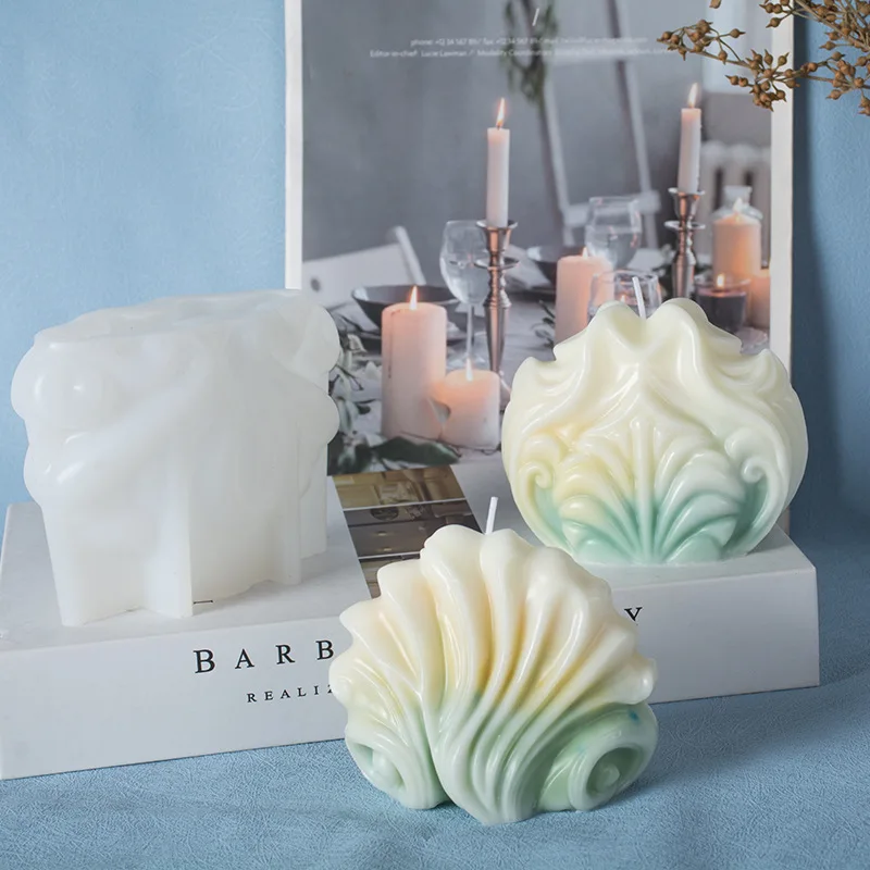 แม่พิมพ์ซิลิโคนรูปเปลือกหอยสำห - Resin Ocean Wave Mold บทวิจารณ์และราคา