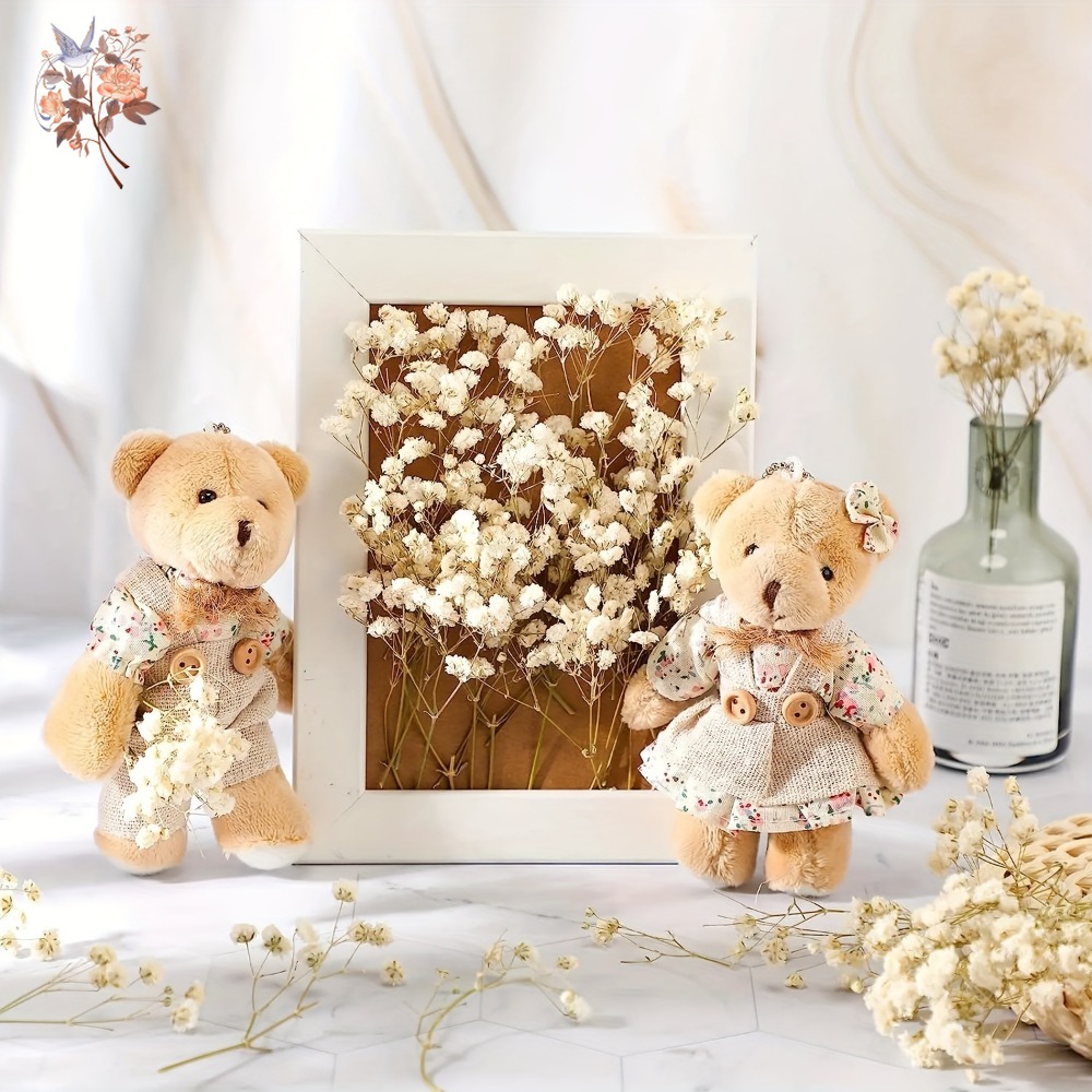 ดอกยิปโซฟิล่าแห้งขนาดเล็ก 100  - Resin Craft Ideas บทวิจารณ์และราคา